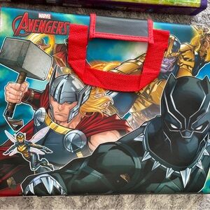 Marvel Avengers Character Tote Bag Activity Kit excellent condition